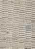saga ivory wool hand loom Rug - CloseUp