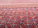 manchaha red and orange wool and bamboo silk hand knotted Rug - CloseUp