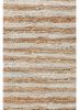 hula beige and brown jute and hemp hand knotted Rug - CloseUp hula beige and brown jute and hemp hand knotted Rug - CloseUp