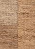 daaira beige and brown jute and hemp flat weaves Rug - CloseUp daaira beige and brown jute and hemp flat weaves Rug - CloseUp