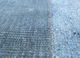 provenance blue wool hand knotted Rug - CloseUp