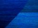 brahmaand blue wool hand knotted Rug - CloseUp brahmaand blue wool hand knotted Rug - CloseUp