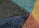come around blue wool and viscose hand tufted Rug - CloseUp