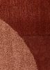 come around red and orange wool and viscose hand tufted Rug - CloseUp come around red and orange wool and viscose hand tufted Rug - CloseUp