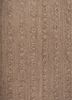 pathways beige and brown wool hand tufted Rug - CloseUp