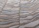 infini blue wool and viscose hand tufted Rug - CloseUp