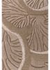 aurelia grey and black wool and viscose hand tufted Rug - CloseUp