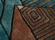 archetype beige and brown wool and viscose hand tufted Rug - CloseUp