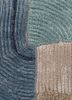 come around blue wool and viscose hand tufted Rug - CloseUp come around blue wool and viscose hand tufted Rug - CloseUp