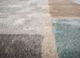 come around grey and black viscose hand tufted Rug - CloseUp come around grey and black viscose hand tufted Rug - CloseUp