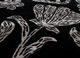 hacienda grey and black wool and viscose hand tufted Rug - CloseUp hacienda grey and black wool and viscose hand tufted Rug - CloseUp