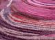 infini pink and purple wool and viscose hand tufted Rug - CloseUp