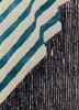 adrift blue wool and viscose hand tufted Rug - CloseUp adrift blue wool and viscose hand tufted Rug - CloseUp
