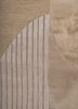 come around beige and brown wool and viscose hand tufted Rug - CloseUp come around beige and brown wool and viscose hand tufted Rug - CloseUp