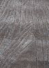 infini grey and black viscose hand tufted Rug - CloseUp