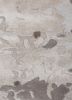 white noise ivory wool and viscose hand tufted Rug - CloseUp