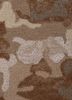 genesis beige and brown wool and viscose hand tufted Rug - CloseUp genesis beige and brown wool and viscose hand tufted Rug - CloseUp