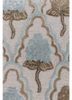 confetti ivory wool and viscose hand tufted Rug - CloseUp confetti ivory wool and viscose hand tufted Rug - CloseUp