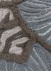 aurelia beige and brown wool and viscose hand tufted Rug - CloseUp