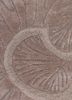 aurelia beige and brown wool and viscose hand tufted Rug - CloseUp aurelia beige and brown wool and viscose hand tufted Rug - CloseUp