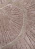 aurelia beige and brown wool and viscose hand tufted Rug - CloseUp