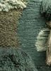 diwar green wool hand knotted WALL ART & TAPESTRY - CloseUp diwar green wool hand knotted WALL ART & TAPESTRY - CloseUp