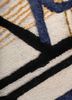 zuri ivory wool and bamboo silk hand knotted WALL ART & TAPESTRY - CloseUp zuri ivory wool and bamboo silk hand knotted WALL ART & TAPESTRY - CloseUp