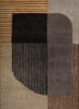 blythe grey and black wool hand knotted Rug - CloseUp blythe grey and black wool hand knotted Rug - CloseUp