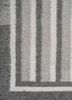 al fresco grey and black polyester flat weaves Rug - CloseUp al fresco grey and black polyester flat weaves Rug - CloseUp