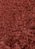 basis red and orange polyester hand loom Rug - CloseUp basis red and orange polyester hand loom Rug - CloseUp