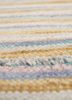 abrash ivory wool flat weaves Rug - CloseUp abrash ivory wool flat weaves Rug - CloseUp