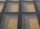 checkers grey and black wool flat weaves Rug - CloseUp