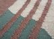 checkers blue wool flat weaves Rug - CloseUp checkers blue wool flat weaves Rug - CloseUp