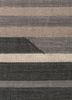 indusbar blue wool flat weaves Rug - CloseUp
