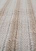 checkers grey and black wool flat weaves Rug - CloseUp
