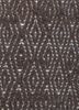 abrash beige and brown wool flat weaves Rug - CloseUp abrash beige and brown wool flat weaves Rug - CloseUp