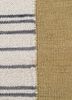 indusbar ivory wool flat weaves Rug - CloseUp