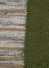 indusbar blue wool flat weaves Rug - CloseUp