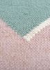 checkers ivory wool flat weaves Rug - CloseUp checkers ivory wool flat weaves Rug - CloseUp