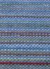 abrash blue wool flat weaves Rug - CloseUp abrash blue wool flat weaves Rug - CloseUp