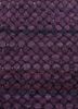 abrash pink and purple wool flat weaves Rug - CloseUp