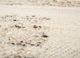 abrash ivory wool flat weaves Rug - CloseUp