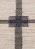alhambra beige and brown wool flat weaves Rug - CloseUp alhambra beige and brown wool flat weaves Rug - CloseUp