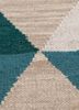 alhambra beige and brown wool flat weaves Rug - CloseUp alhambra beige and brown wool flat weaves Rug - CloseUp