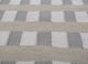 alhambra grey and black wool flat weaves Rug - CloseUp