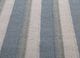 checkers blue wool flat weaves Rug - CloseUp