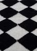 alhambra grey and black wool flat weaves Rug - CloseUp alhambra grey and black wool flat weaves Rug - CloseUp