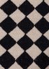 alhambra grey and black wool flat weaves Rug - CloseUp alhambra grey and black wool flat weaves Rug - CloseUp
