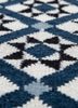 alhambra ivory wool flat weaves Rug - CloseUp
