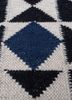 alhambra grey and black wool flat weaves Rug - CloseUp alhambra grey and black wool flat weaves Rug - CloseUp